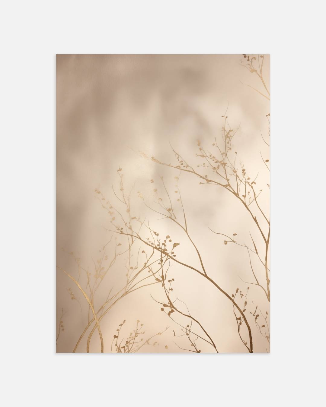 Elegante botanische takken Poster