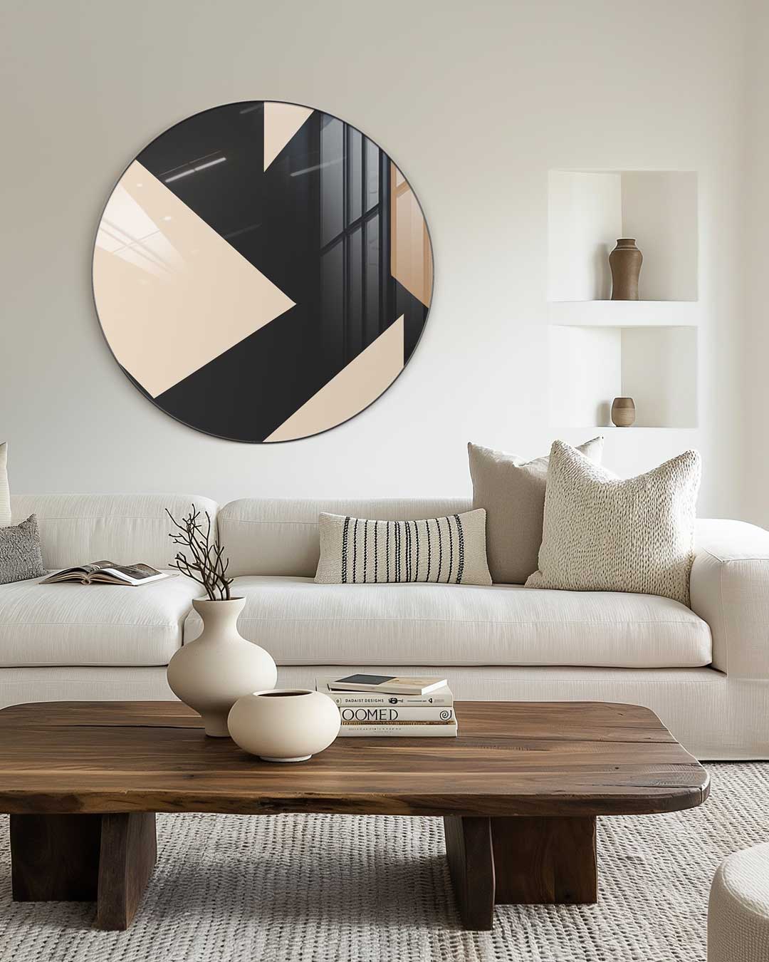 Moderne Geometrische Muurcirkel