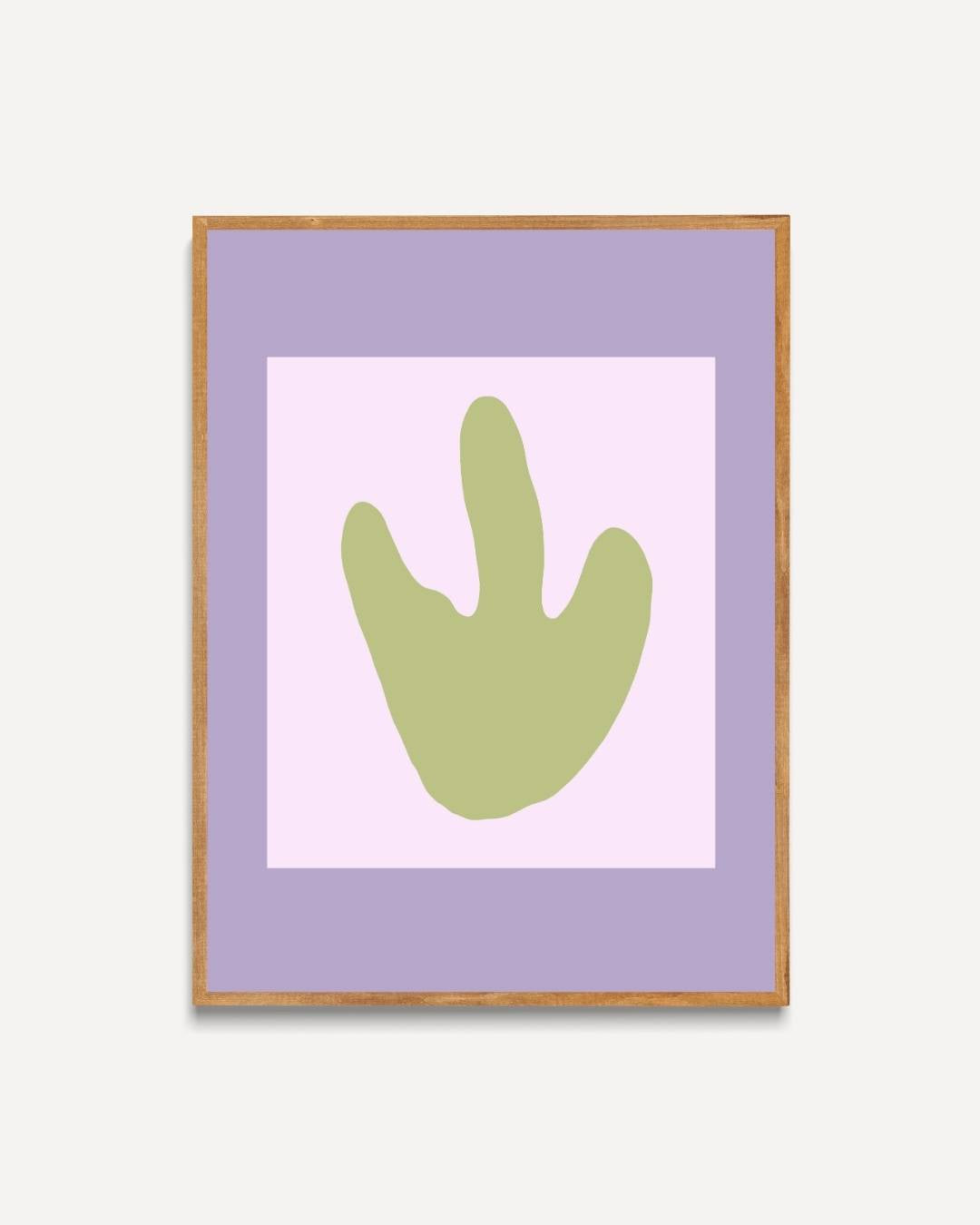 Abstract green Poster