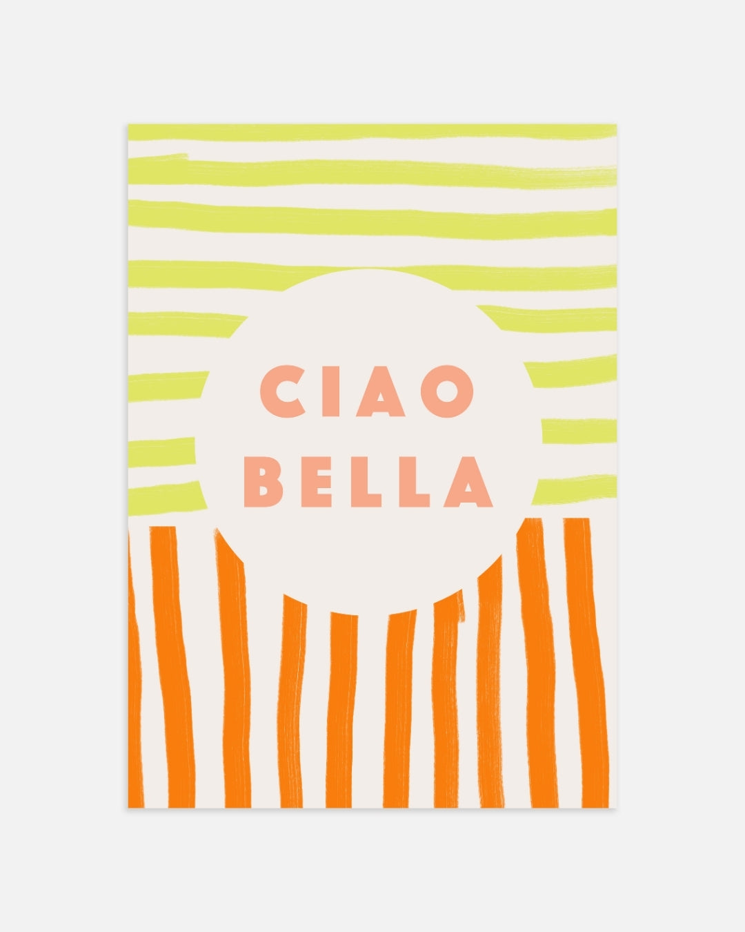 Ciao Bella Bloemen Poster