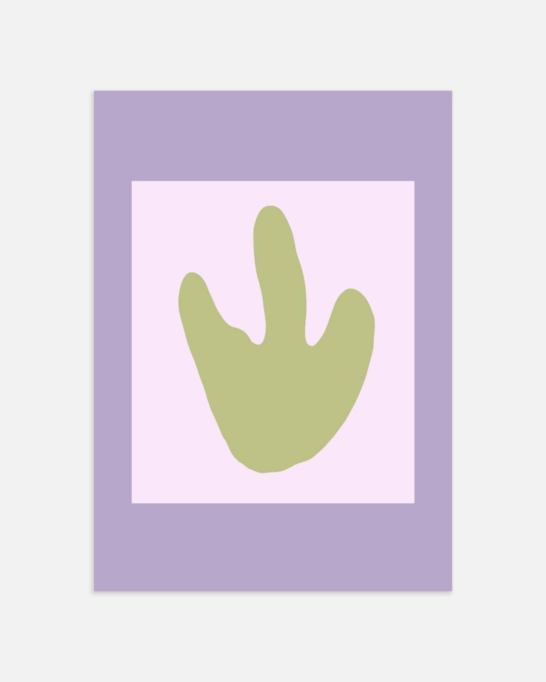 Abstract green Poster