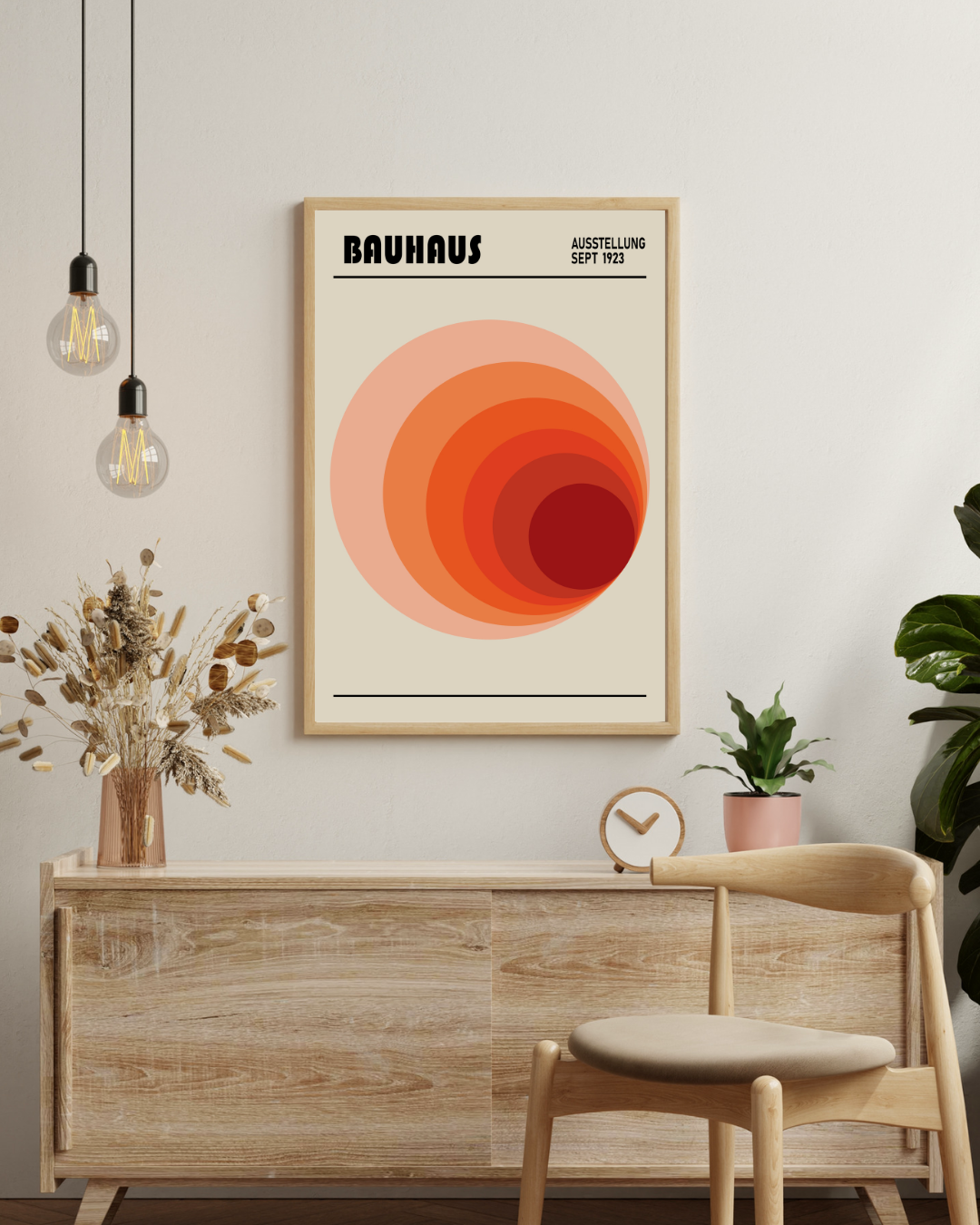 Bauhaus cirkel Poster