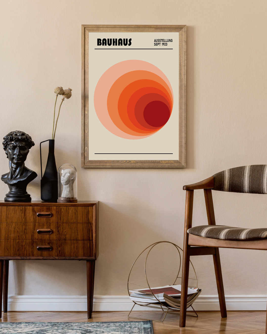 Bauhaus cirkel Poster