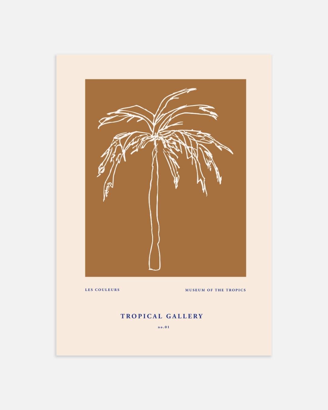 Tropische expositie Poster