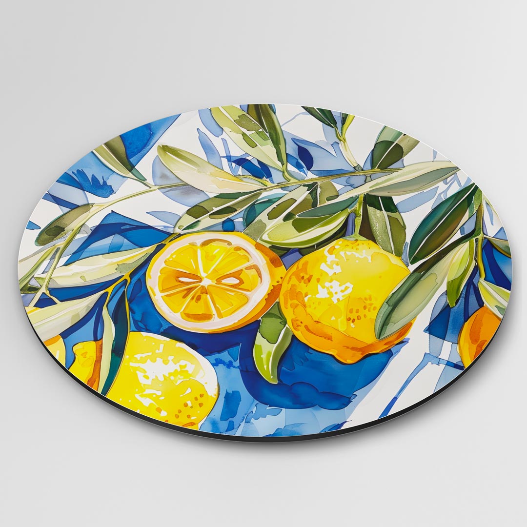 Limoncello Muurcirkel-WallArtistic