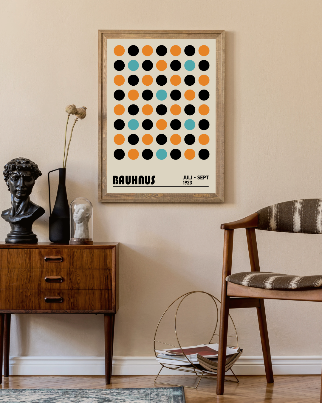 Bauhaus ausstellung sept 23 stippen Poster