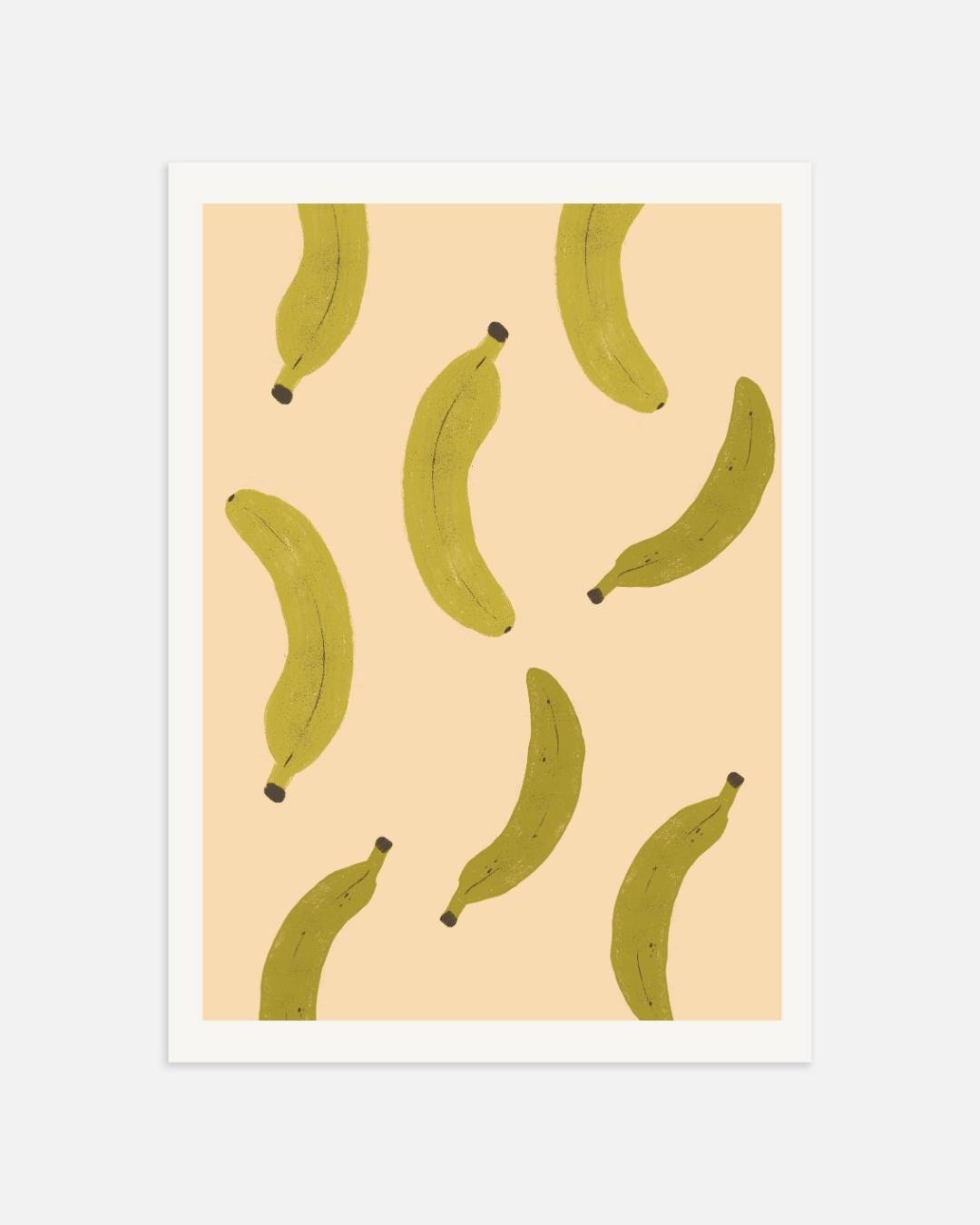 Speelse bananenherhaling Poster