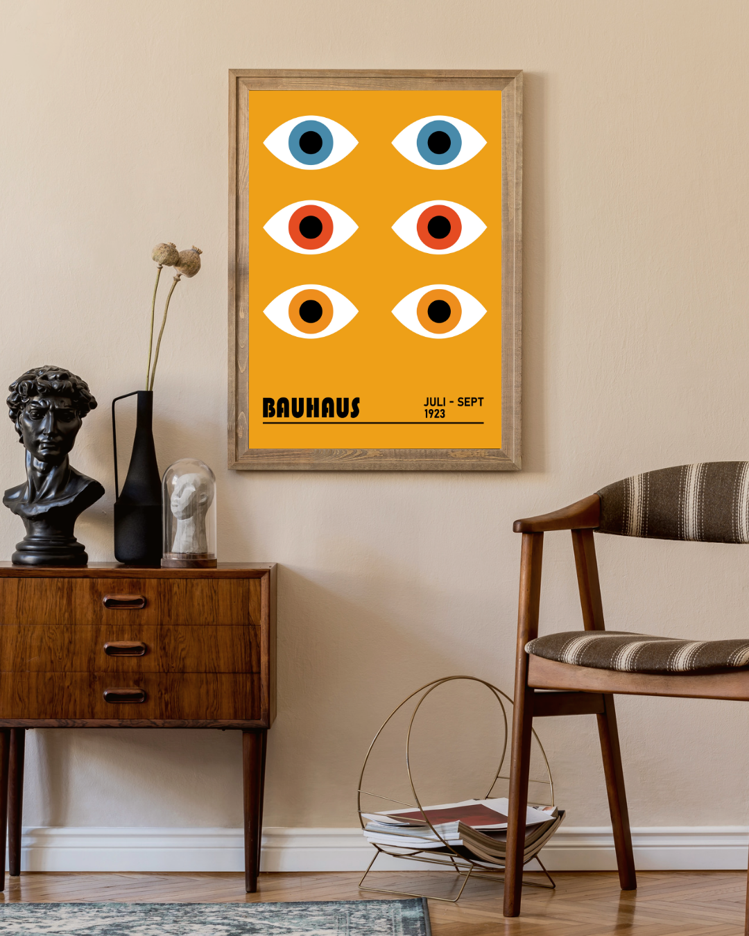 Bauhaus ogen Poster