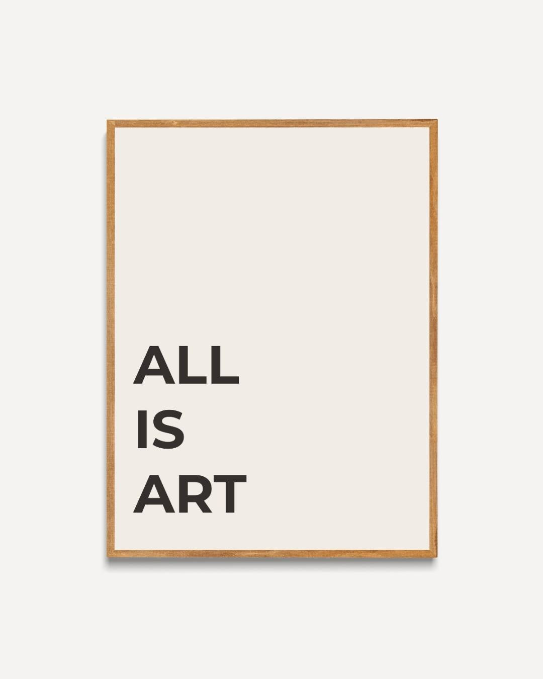 All is art Poster