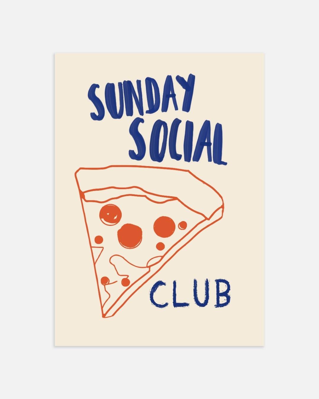 Sunday social club Poster