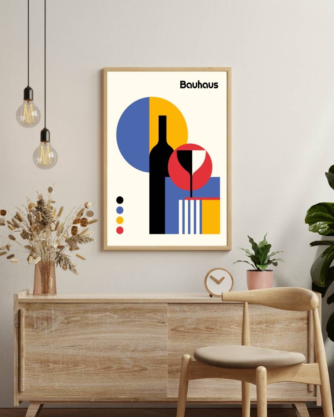 Bauhaus wave Poster