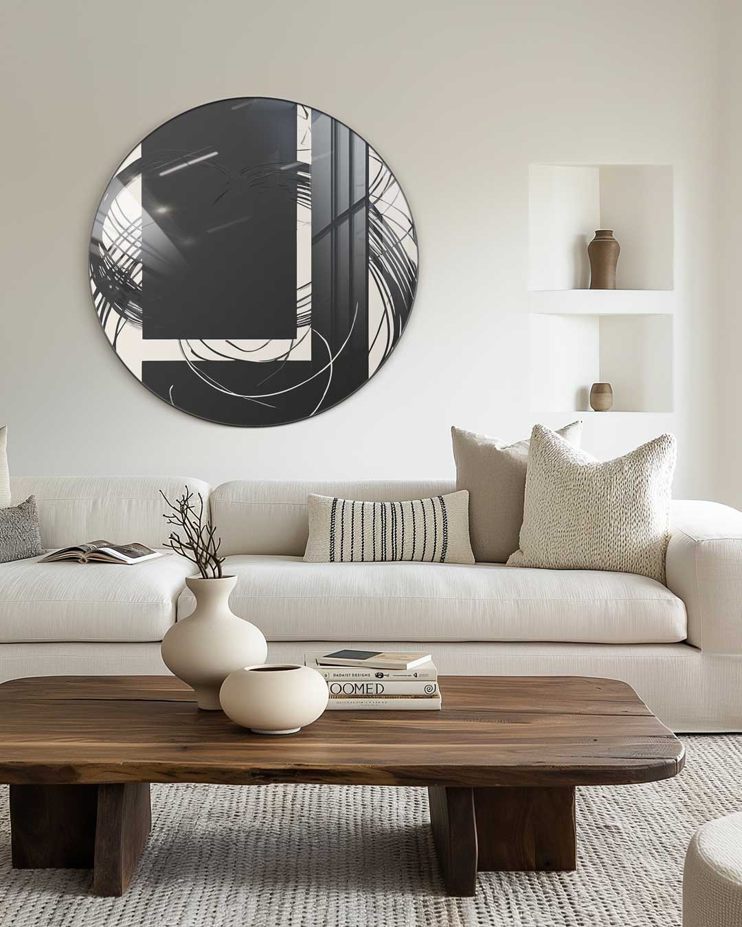 Moderne Minimalistische Muurcirkel