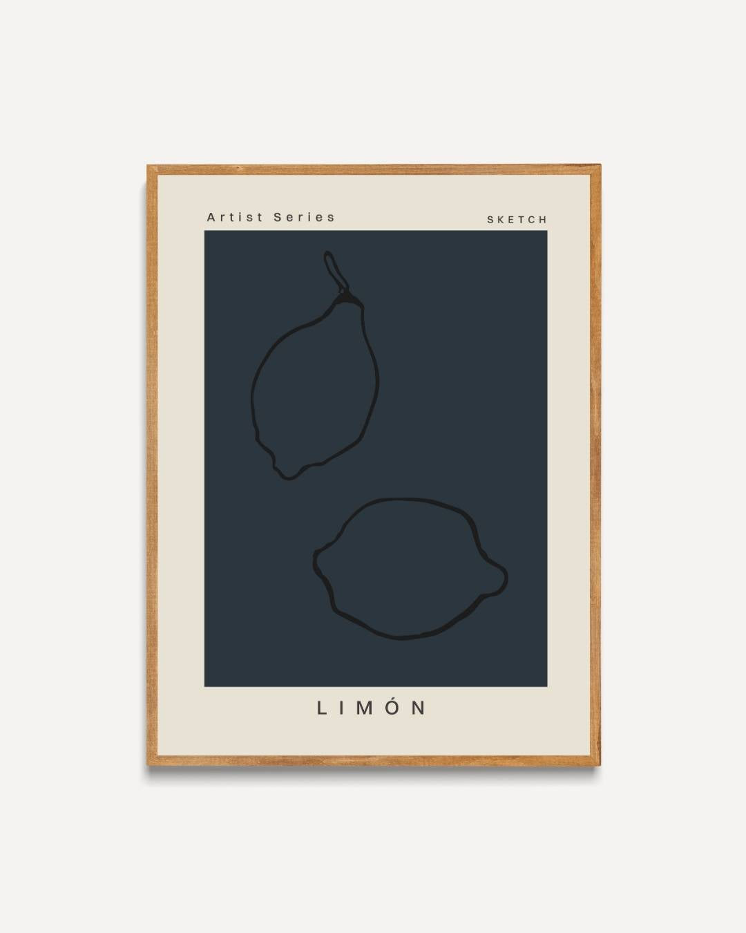 Limoen sketch Poster