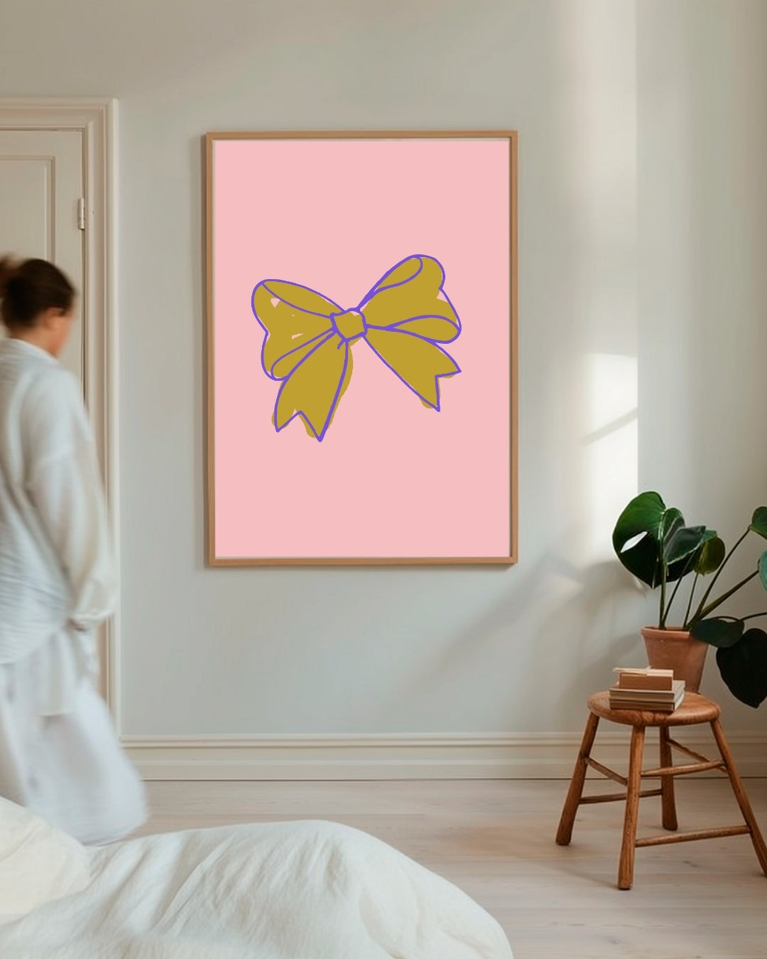 Strik Illustratie Poster