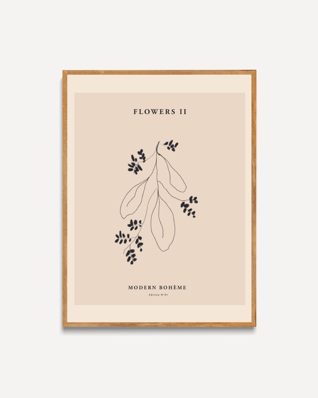 Flowers II Poster