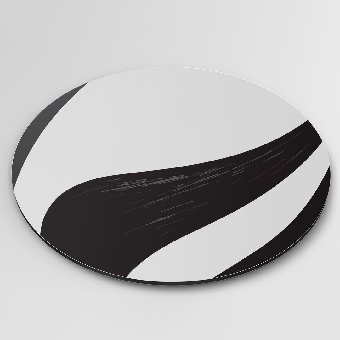 Moderne Abstracte Muurcirkel