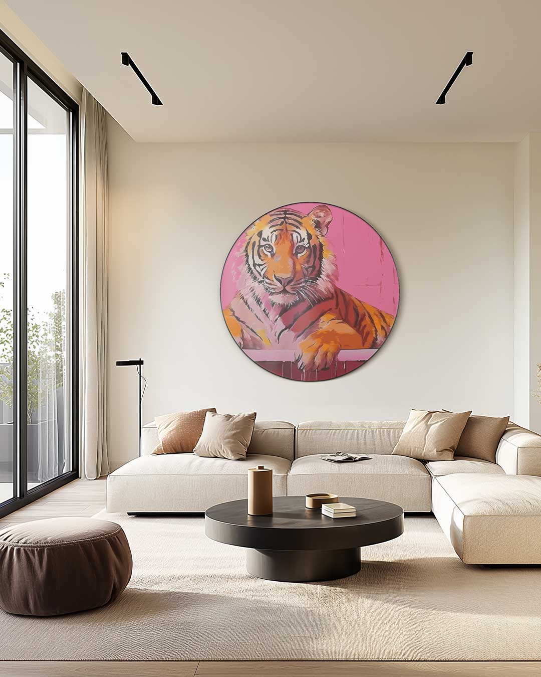 Tijger Muurcirkel