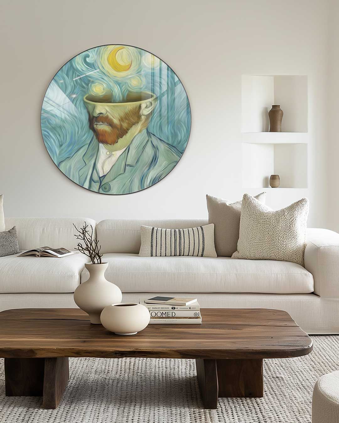 Dromerige Van Gogh Muurcirkel-WallArtistic