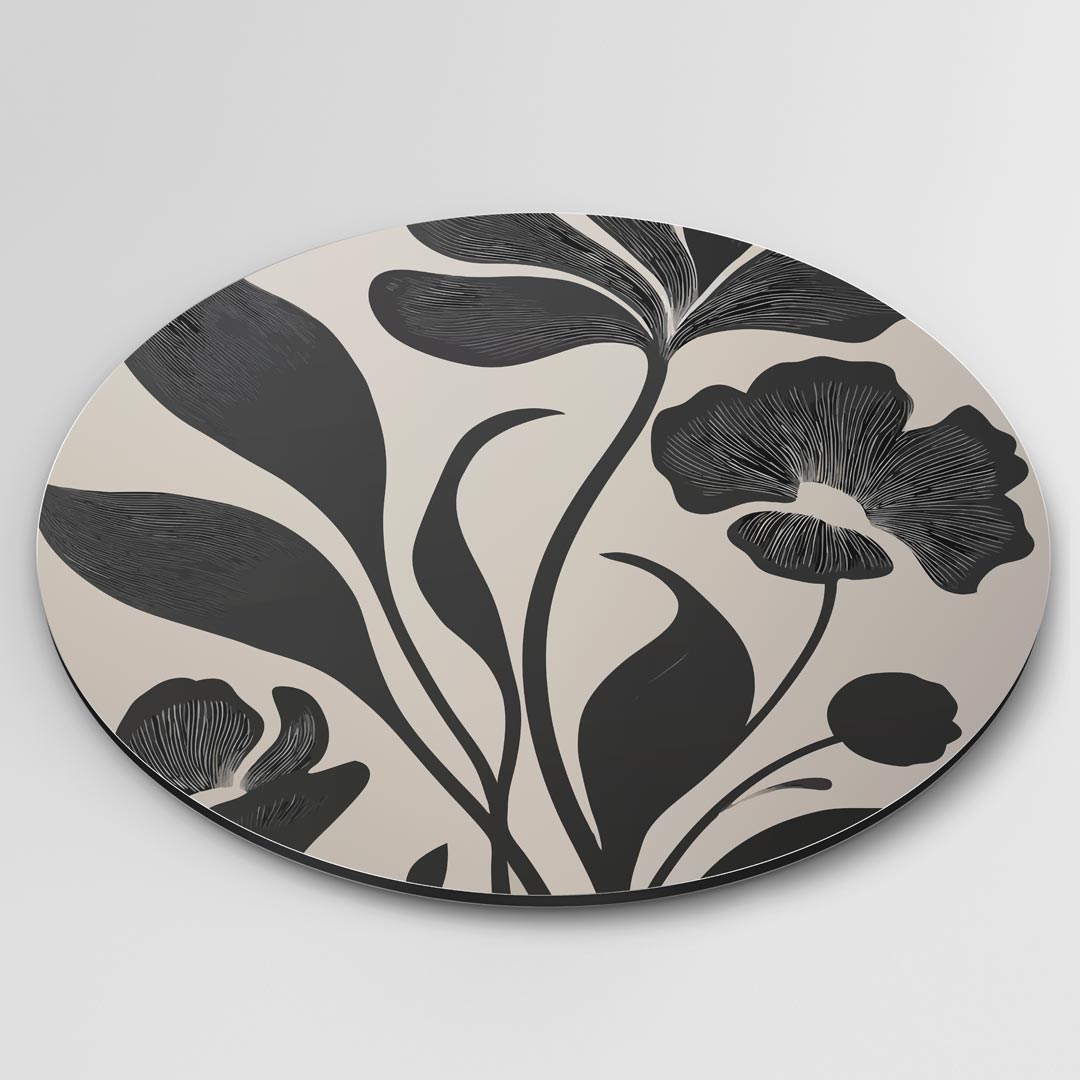 Chic Botanische Muurcirkel