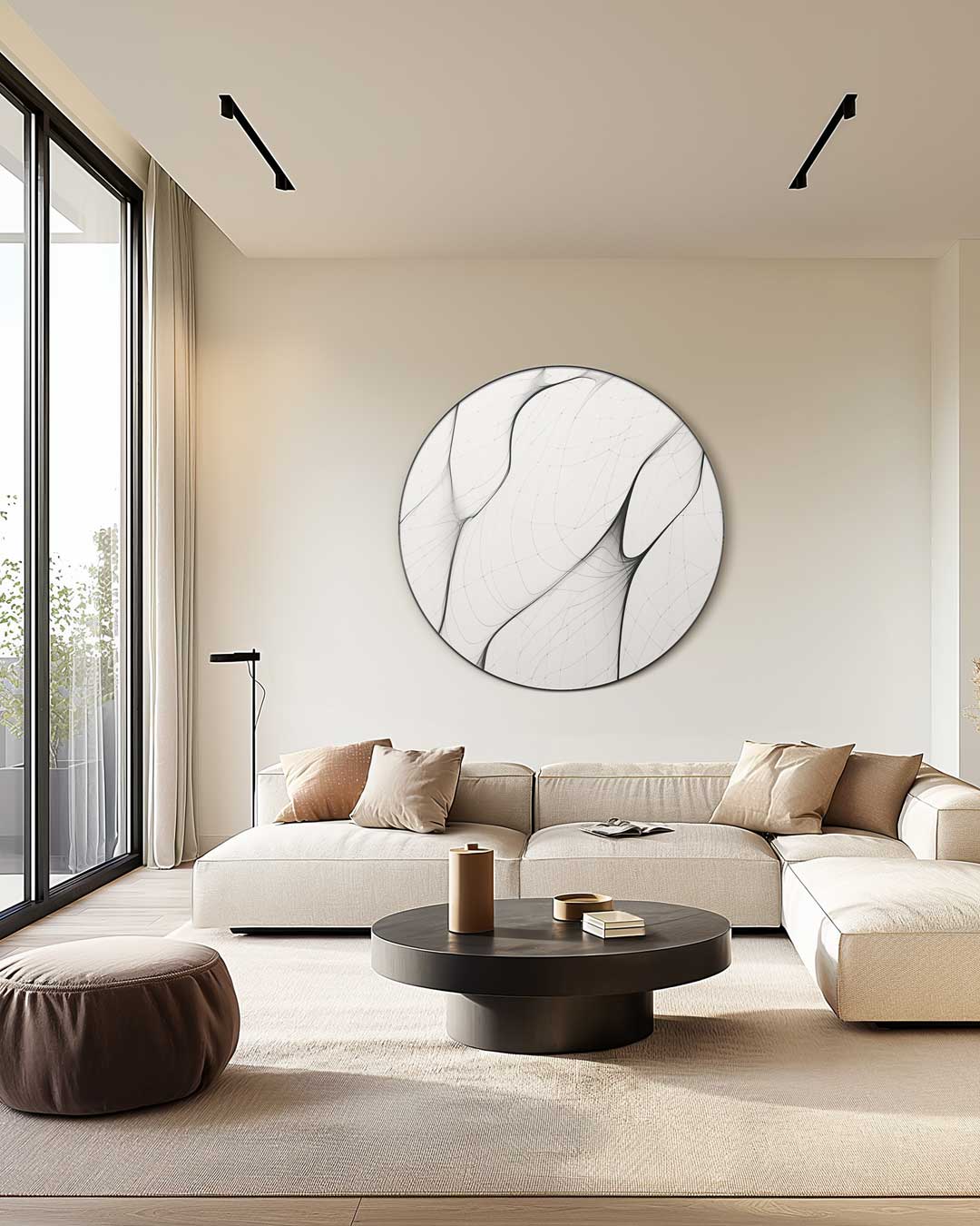 Moderne Elegantie Muurcirkel