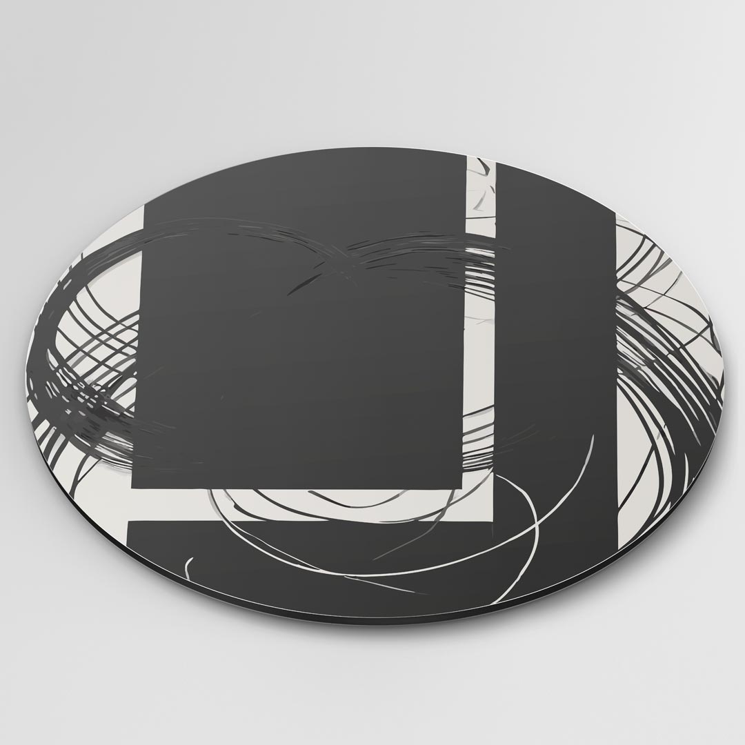 Moderne Minimalistische Muurcirkel