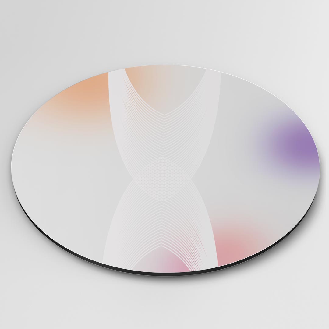 Dromerige Abstracte Muurcirkel