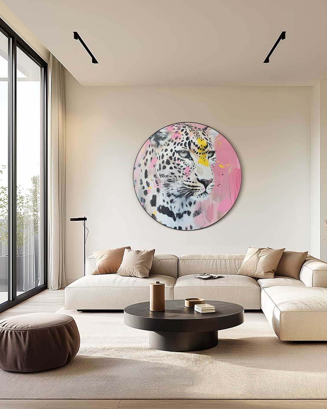 Stoere Panter Muurcirkel