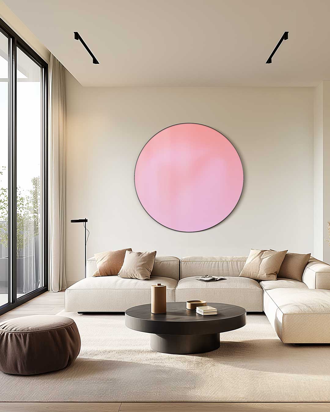 Pastel Droom Muurcirkel