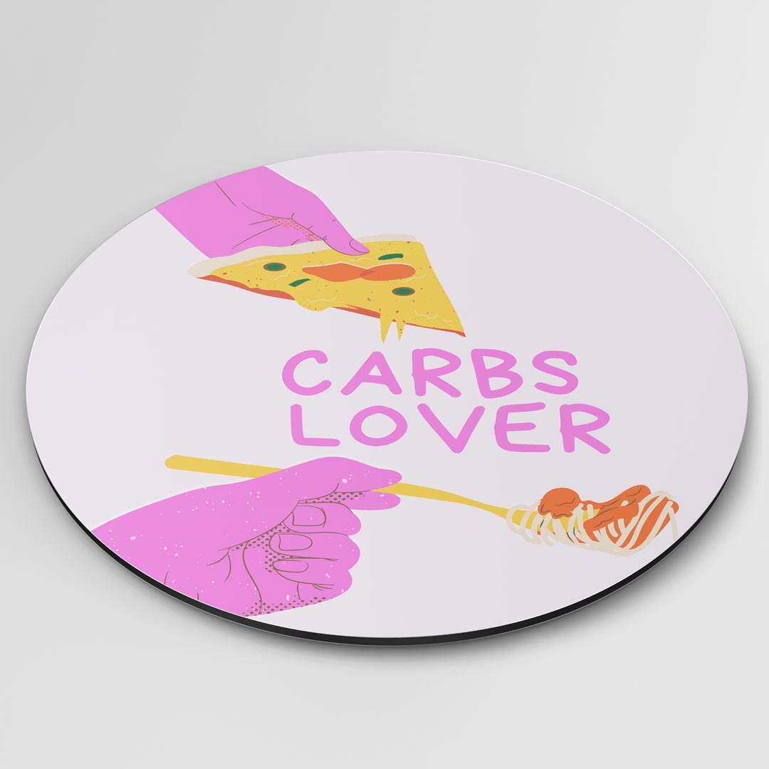 Carbs Lover Muurcirkel