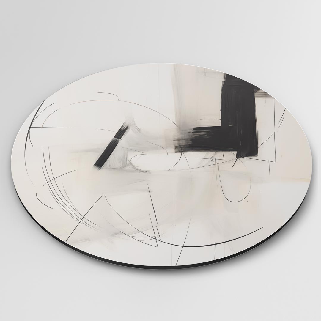 Moderne Abstracte Muurcirkel