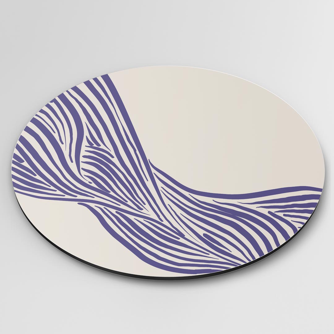 Dromerige Zebra Muurcirkel