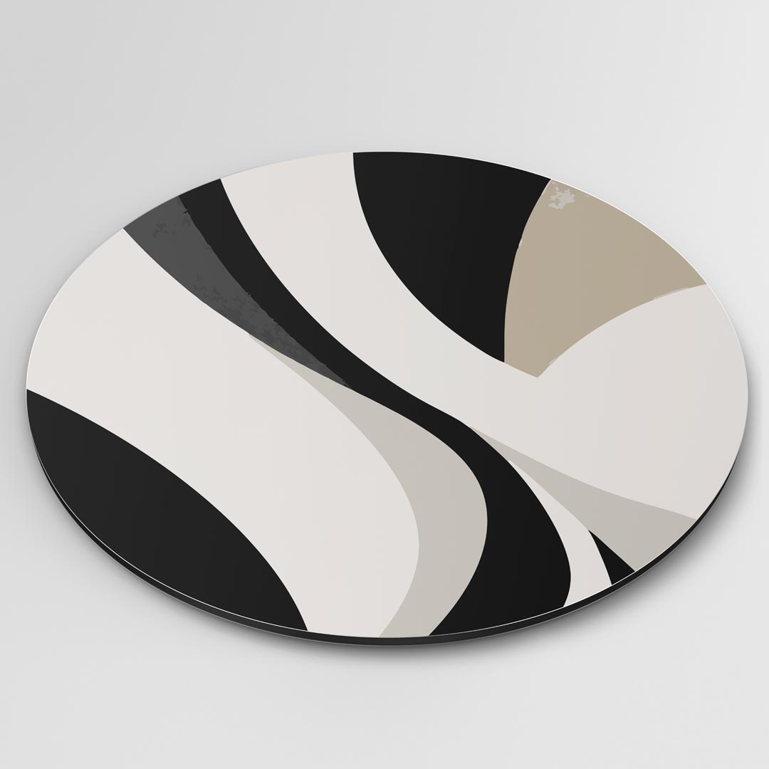 Moderne Abstracte Muurcirkel