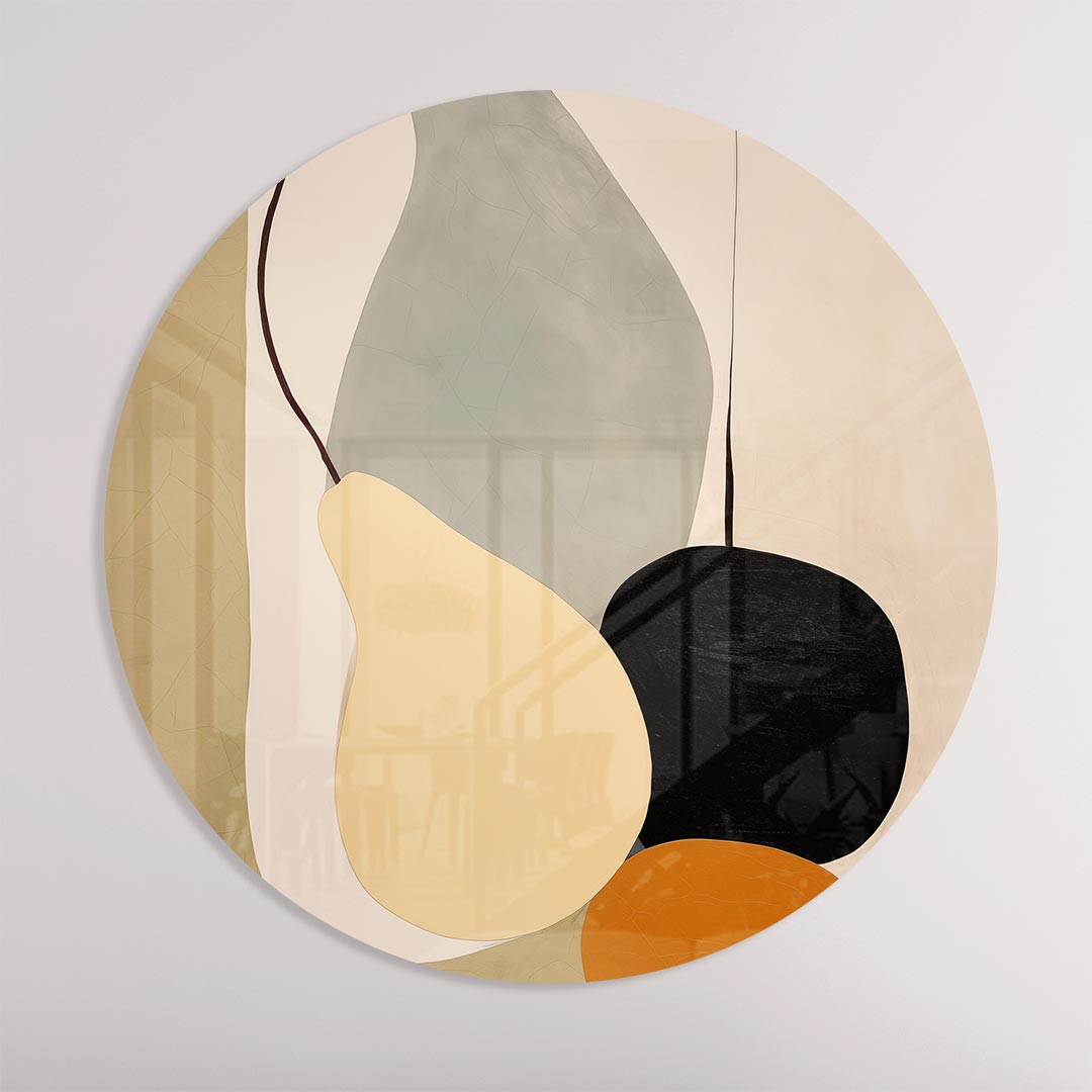 Moderne Abstracte Muurcirkel