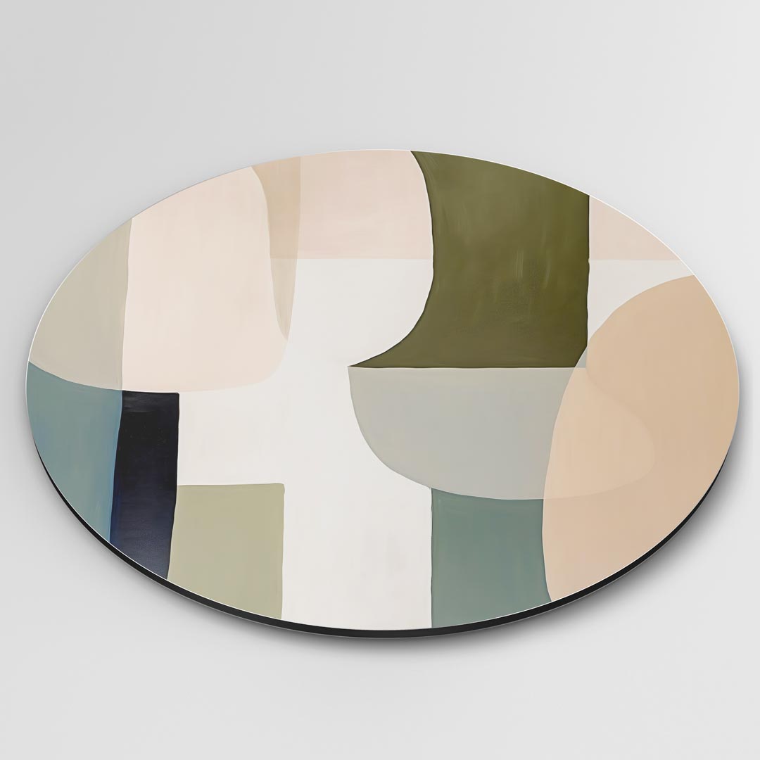 Moderne Abstracte Muurcirkel