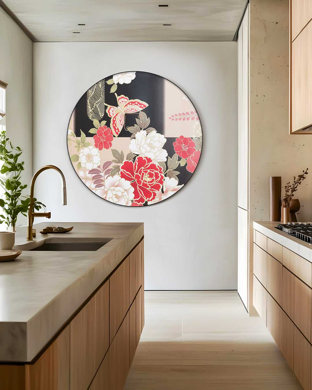 Abstracte Muurcirkel-WallArtistic