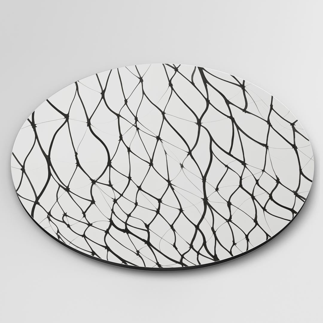 Moderne Organische Wandcirkel Muurcirkel-WallArtistic