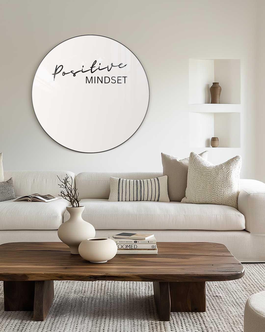 Positive Mindset Muurcirkel