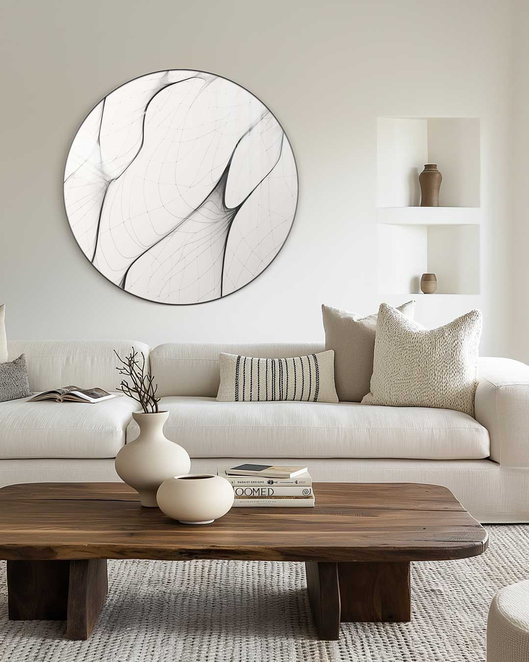 Moderne Elegantie Muurcirkel