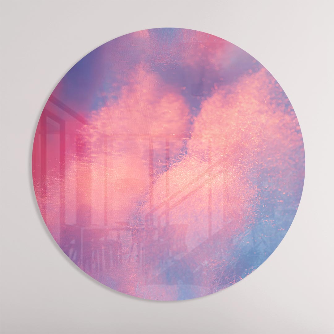 Pastel Dromerige Muurcirkel