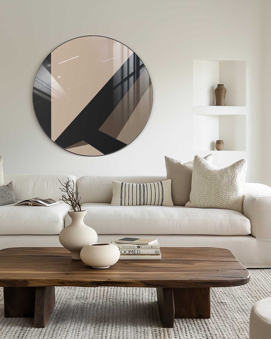 Abstracte Muurcirkel Design