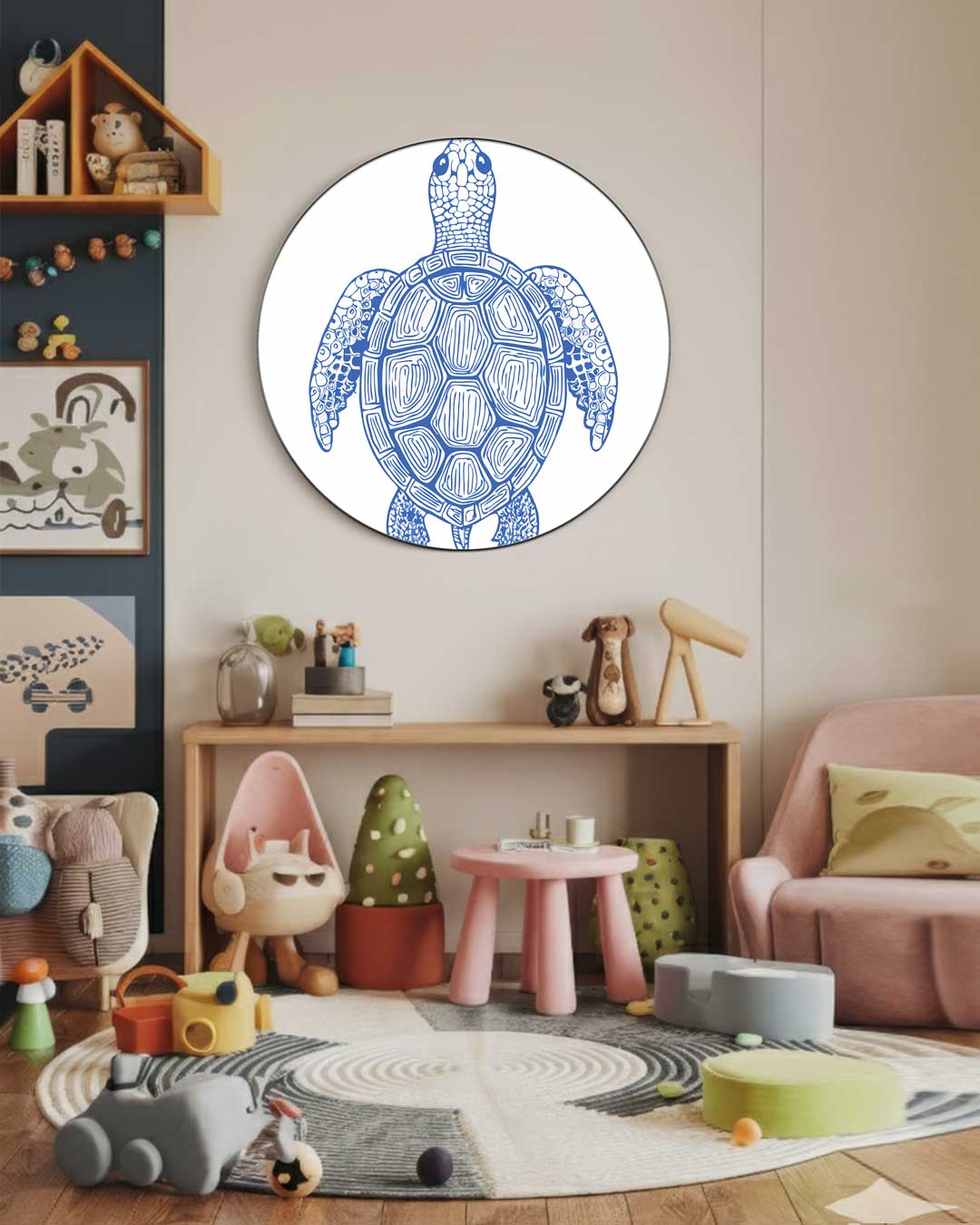 Turtley Zen Muurcirkel