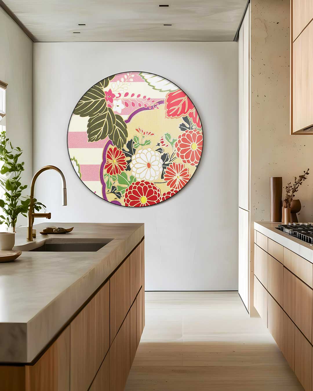 Abstracte Muurcirkel-WallArtistic