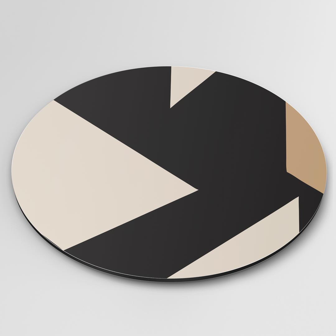 Moderne Geometrische Muurcirkel