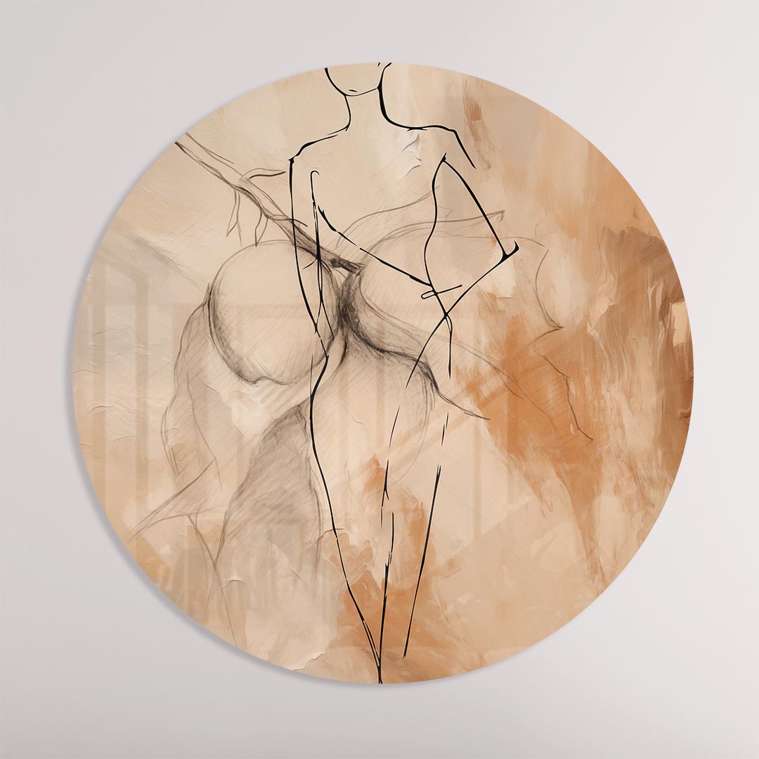 Abstracte Muurcirkel