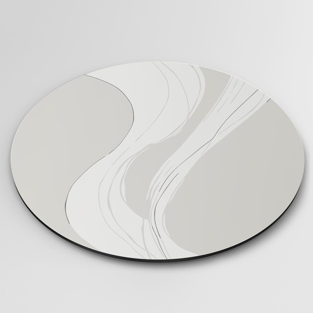 Elegant Abstracte Muurcirkel