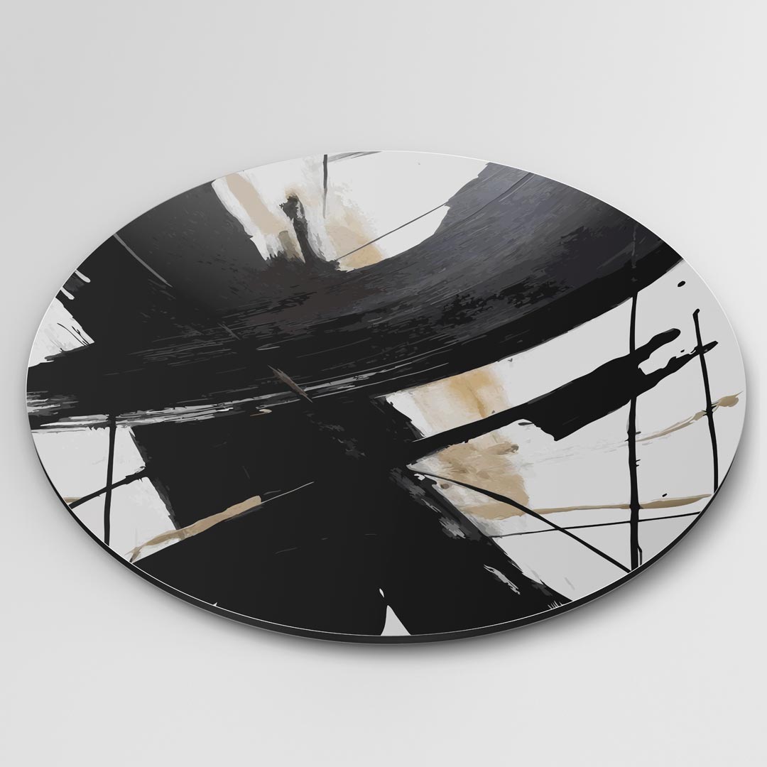Abstracte Kunst Muurcirkel