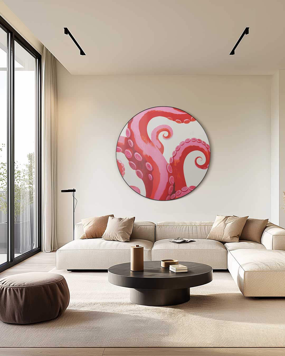 Octopus Tentakel Muurcirkel