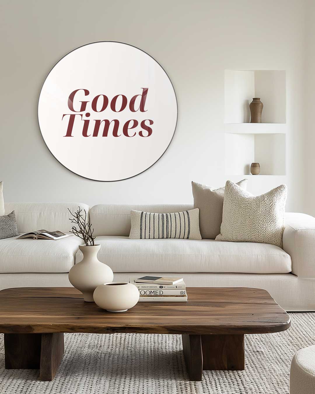 Good Times Muurcirkel-WallArtistic