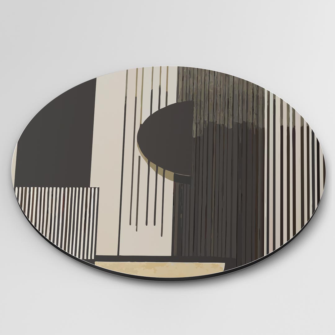 Moderne Abstracte Muurcirkel