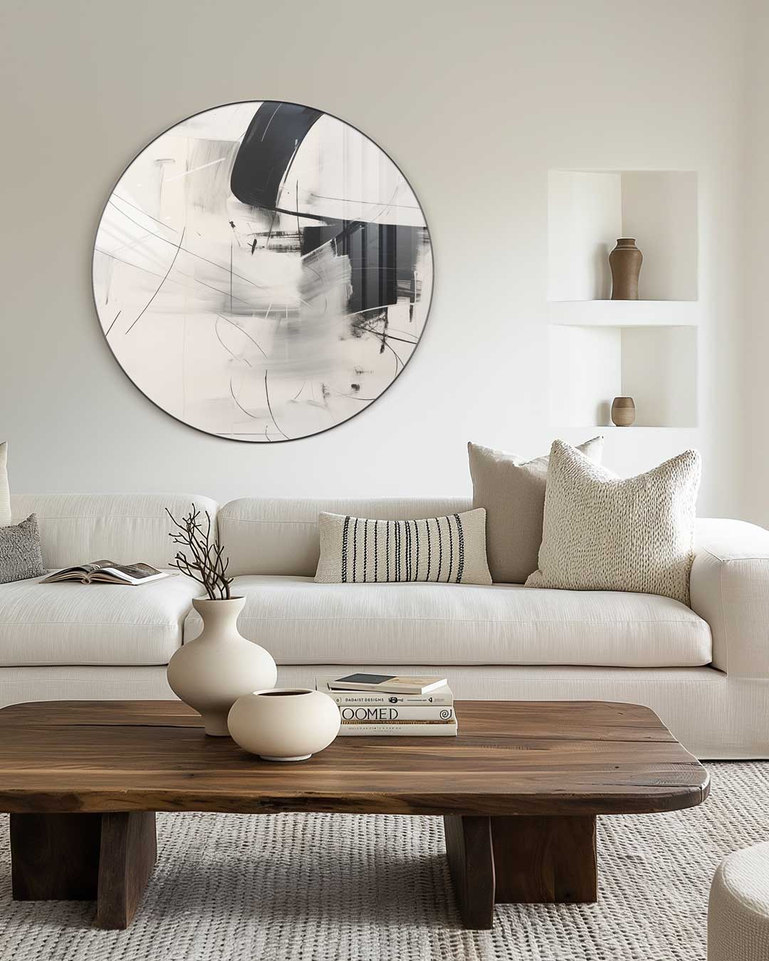 Moderne Elegantie Muurcirkel